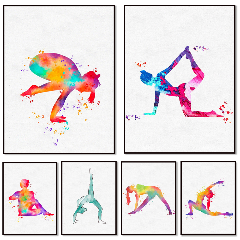 Pilates And Yoga Combined - Dance king yoga print, women dance,