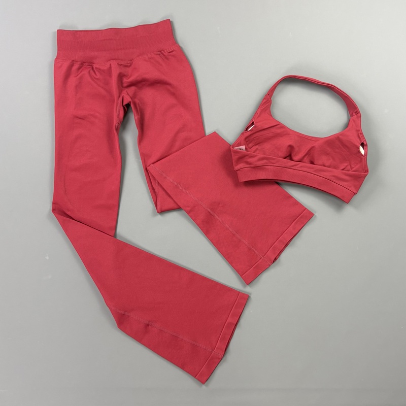 Bell Bottom Matching Set 2Pcs  - Pilates Yoga Kit 리뷰 및 가격