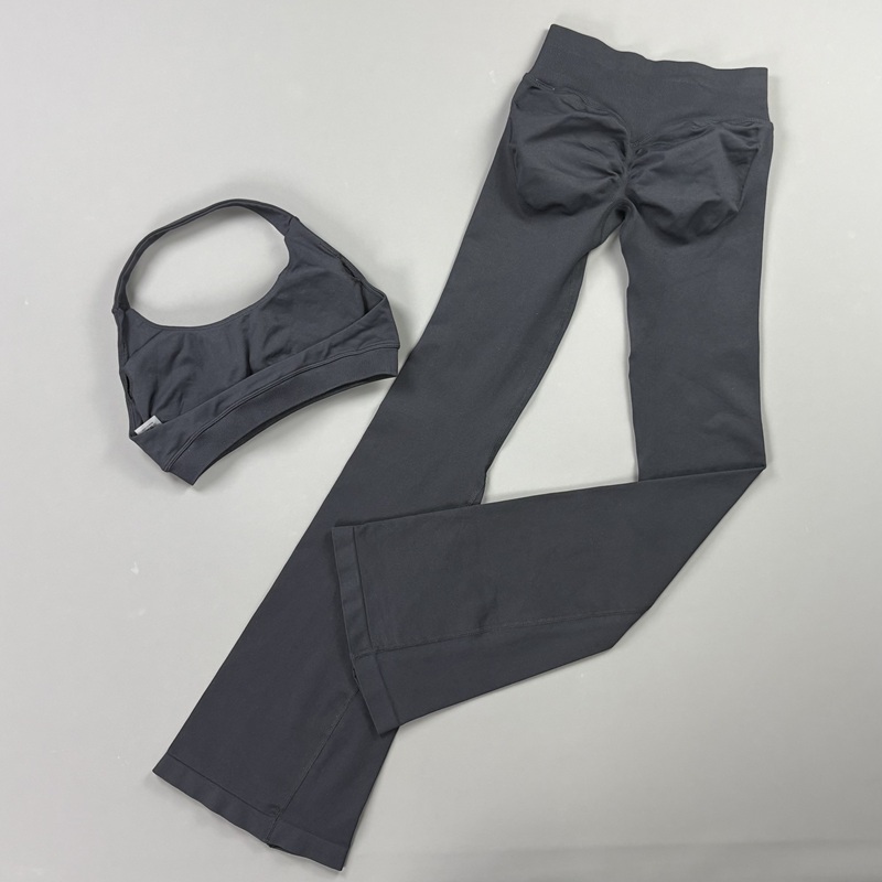 Bell Bottom Matching Set 2Pcs  - Pilates Yoga Kit 리뷰 및 가격
