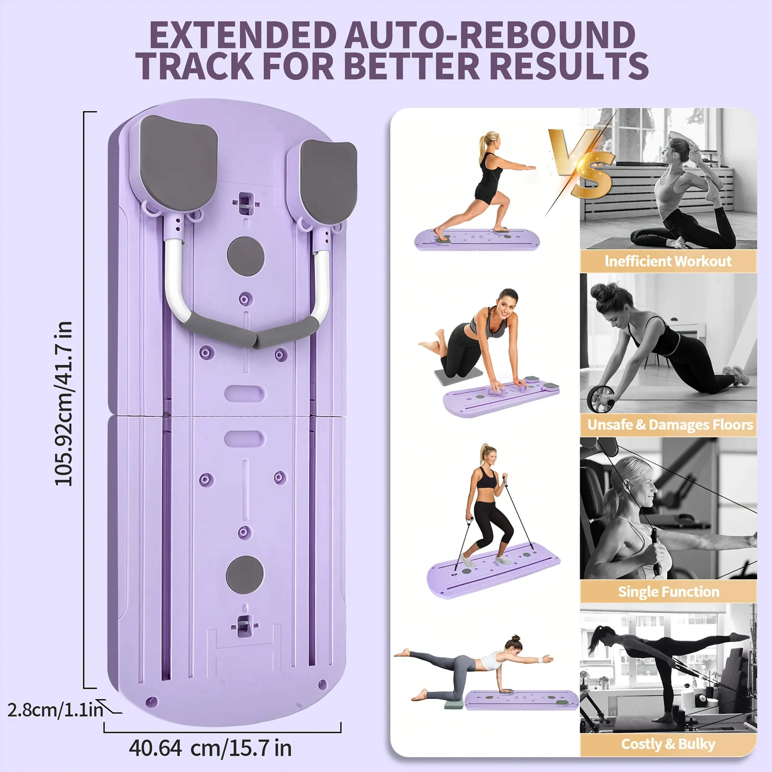 8-in-1 Multi-Functional Foldab - Pilates Yoga Room 리뷰 및 가격
