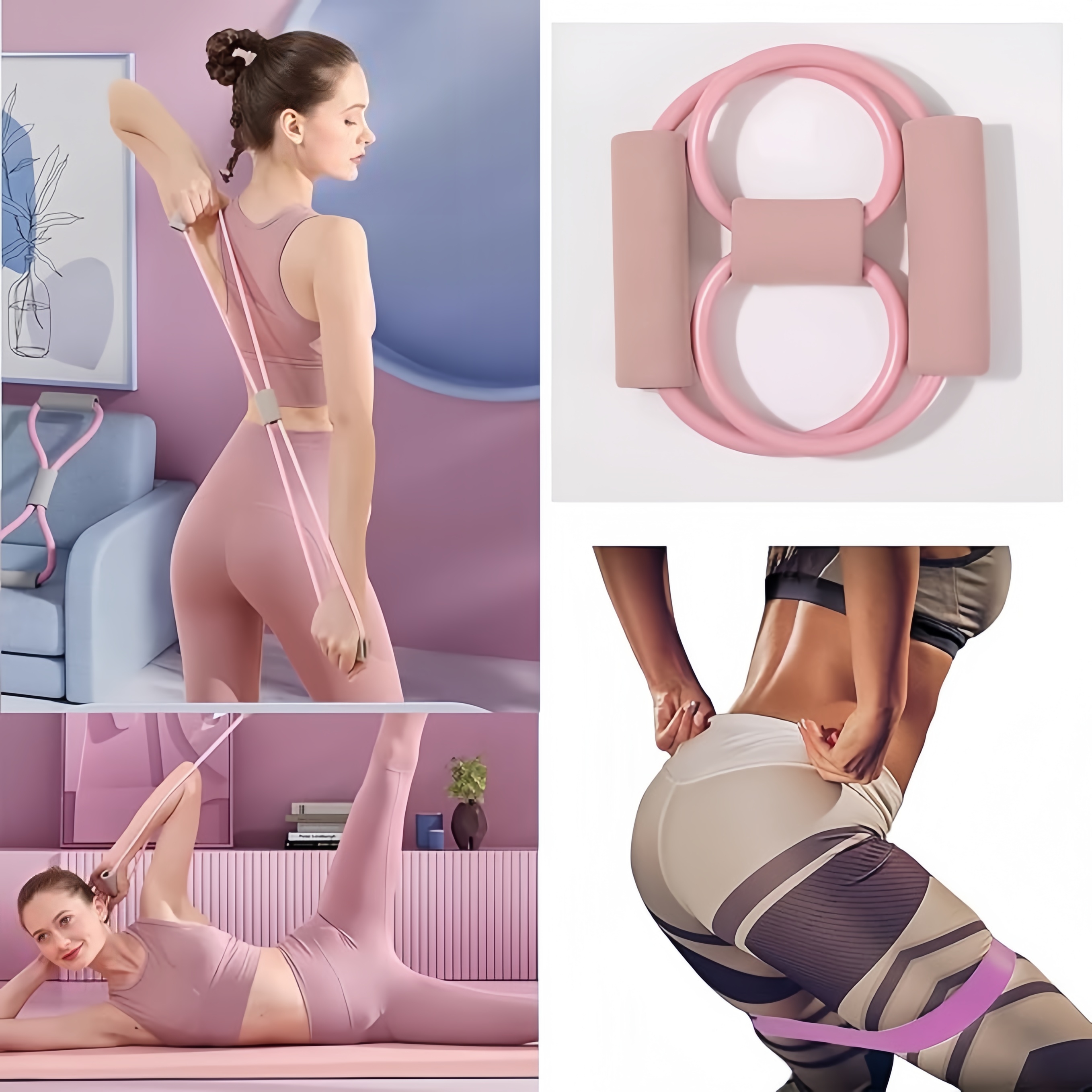 10-Piece Pilates Loops Yoga Ki - Pilates Yoga Kit 리뷰 및 가격