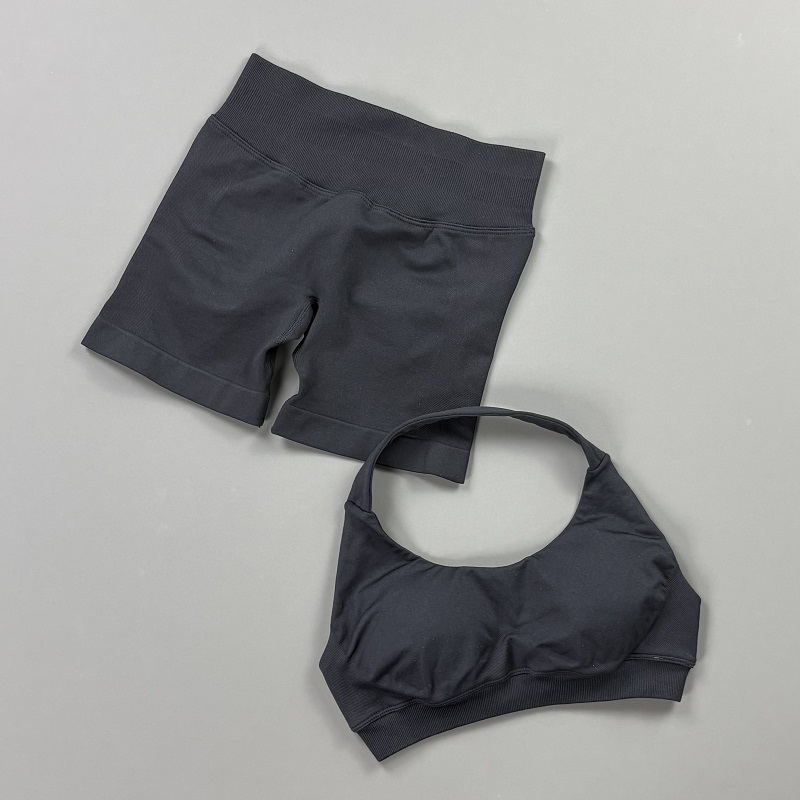 2Pcs Workout Set Women Halter  - Pilates Yoga Kit 리뷰 및 가격