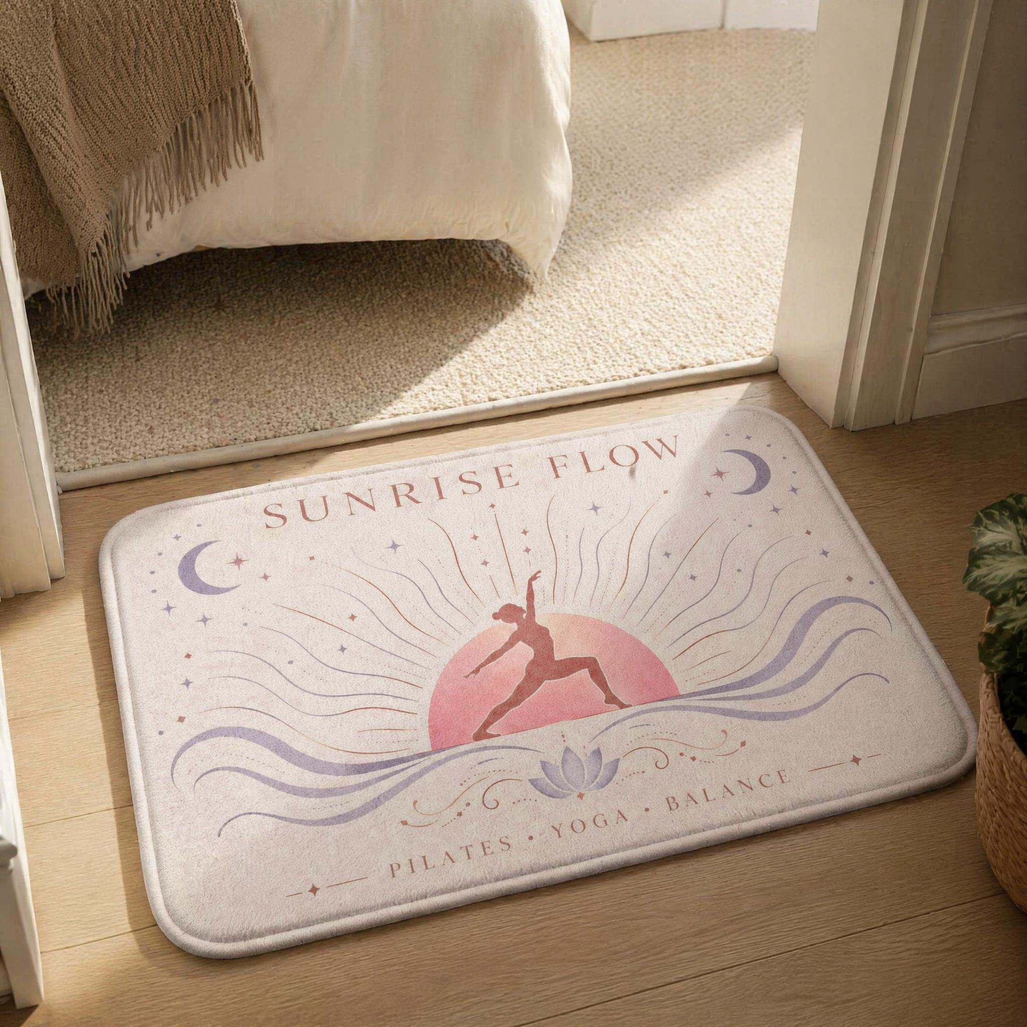 Sunrise Flow Yoga Doormat Pila - Pilates Yoga Room 리뷰 및 가격