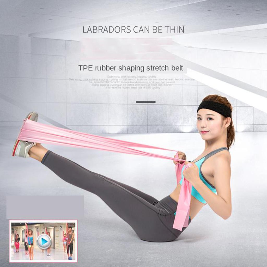 Long Stretch Exercise Bands TP - Pilates Yoga Kit 리뷰 및 가격