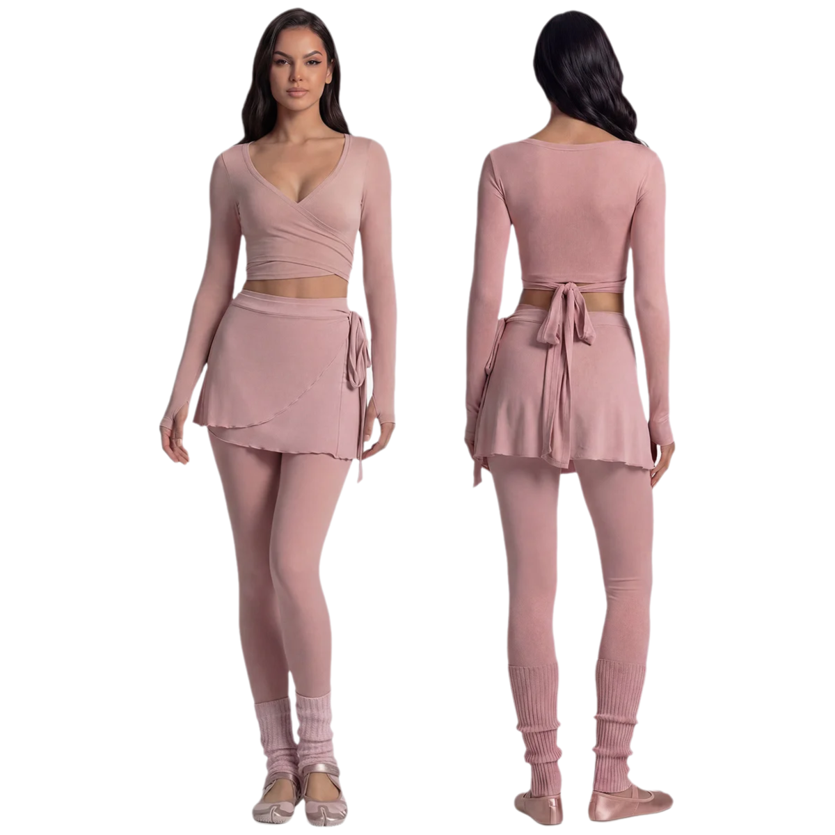 Long Sleeve Yoga Top Cross Fro - Pilates Yoga Kit 리뷰 및 가격