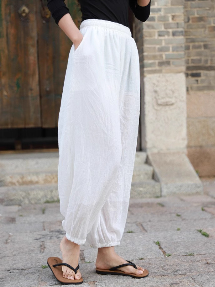 Cotton Linen Yoga Pants Women' - Pilates Yoga And Tai Chi 리뷰 및 가격