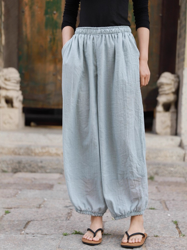 Cotton Linen Yoga Pants Women' - Pilates Yoga And Tai Chi 리뷰 및 가격