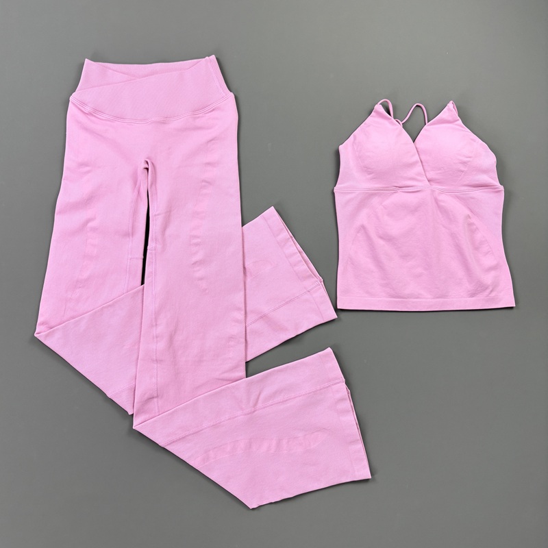 2Pcs Women Seamless Yoga Worko - Pilates Yoga Kit 리뷰 및 가격