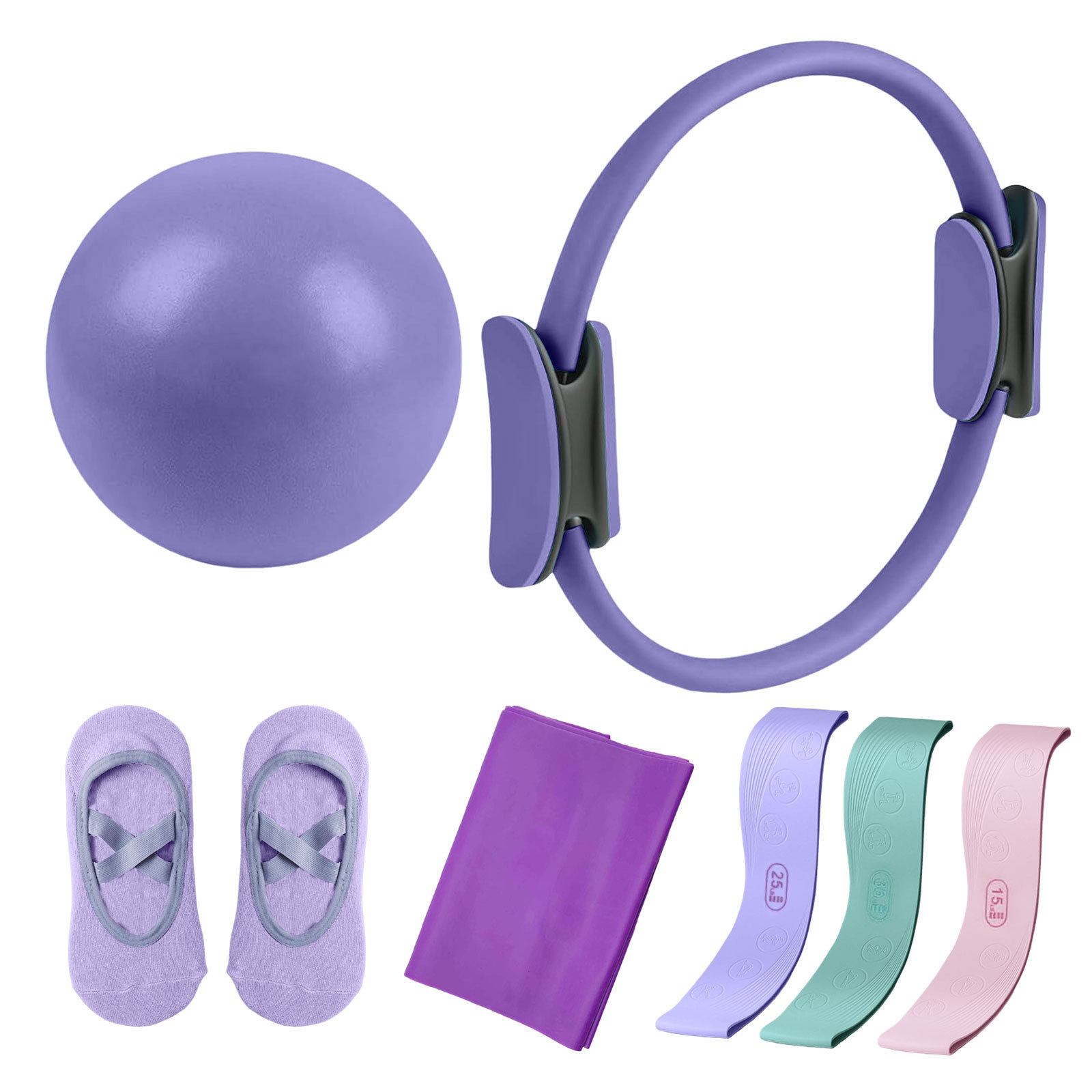Pilates Circle Resistance Band - Pilates And Yoga Combined 리뷰 및 가격